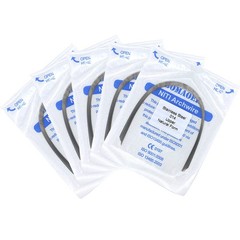 20×Dental Orthodontic Stainless Steel Arch Wire Round Nature Form 014 Upper
