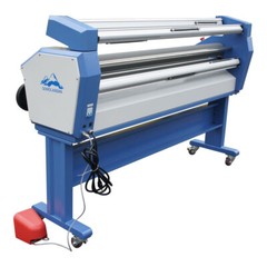 Qomolangma 63in Full-auto Wide Format Cold Laminator with Heat Assisted US Stock