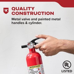 Kidde FA110G Multipurpose Home Fire Extinguisher – 466142MTL