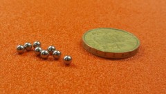 440C Stainless Steel Ball 3.5 mm Dia, 200 pcs