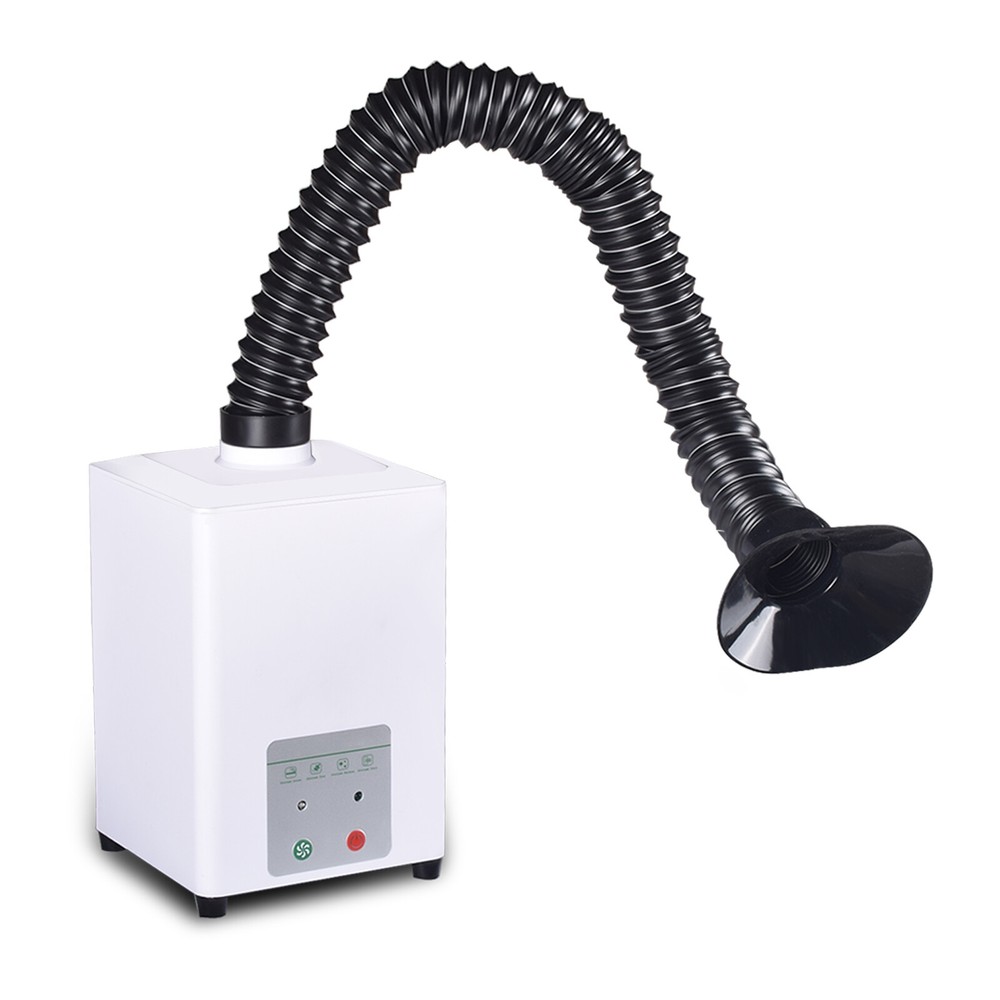50W Pure Air Fume Extractor Smoke Dust Purifier For UV Laser Marking Machine US