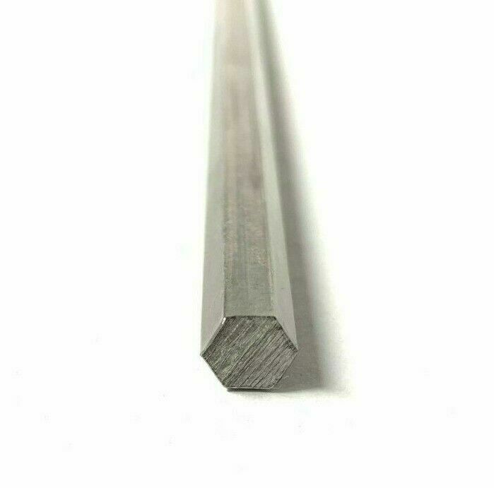 5/16″ .3125″ Stainless Steel Hex Rod Bar Hexagonal 304 12″ Piece