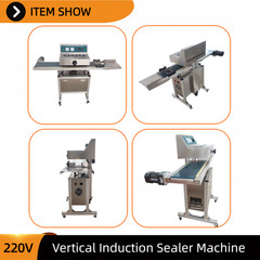 220V Automatic Induction Continuous Aluminum Foil Bottle Cap Sealing Machine