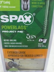 5/16″x6″ Exterior Washer Head Structural Wood Lag Screws Powerlags Torx T-Star