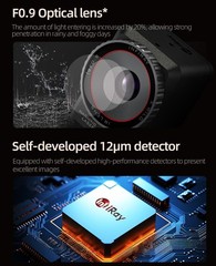 Thermal Imaging Night Vision, Super Resolution, 50Hz High Frame Rate