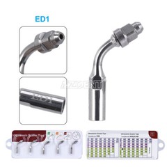 5pcs Dental Ultrasonic Endo Perio Scaling Scaler Tips Fit For DTE SATELEC