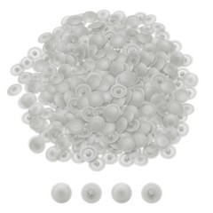 300Pcs Plastic Screw Cap Covers 12mm Tapping Screw Cover Light Gray