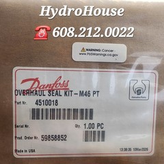 Sauer Danfoss 4510018 Overhaul Seal Kit for Series 40 M46 Axial Tandem Pump