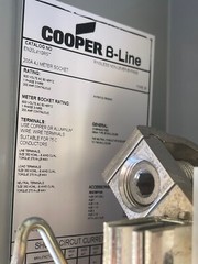 Cooper B-Line EN20L41GRST Meter NLB 200A 4J OH Standard Unit Rainproof Type 3R