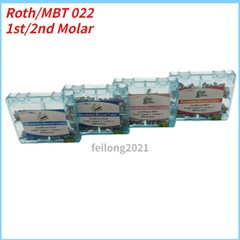 50Sets Dental Orthodontic Buccal Tube 1st 2nd Molar Tube Roth MBT 022/018 Mesh