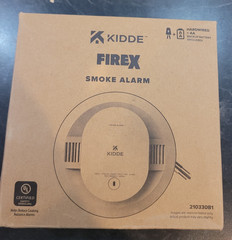Kidde SMACFEX 120V Hardwired Smoke Alarm Battery Backup Open Box