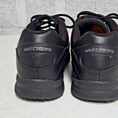 SKECHERS Sure Track Slip Resistant Memory Foam Work Shoes 77235W Men’s 9.5 Wide