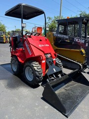 AGT SDA-140W Mini Skid Steer 0.8Ton Compact Wheel Loader Ride-on RATO Engine EPA