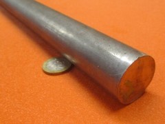 4140/4142 Steel Rod, Metric 30 mm Dia. (-0.051) x 3 FT Length