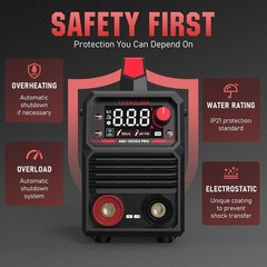 205Amp Stick Welder with Lift TIG Torch,110V/220V Dual Voltage Welding Machine