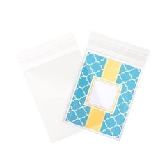 2x CLEARBAGS® Crystal Clear Bags w/ Flap 4 5/8″ x 5 3/4″ 2×100 B54 200 TOTAL