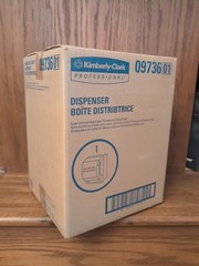 Kimberly Clark Lever Roll Paper Towel Dispenser 0973601 Transparent/Grey Plastic