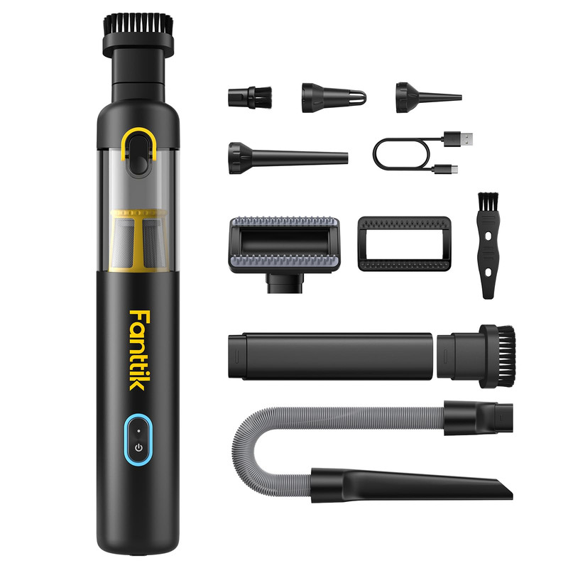 Fanttik Slim V8 Apex Car Vacuum 4-In-1 Portable Mini Cordless Vacuum 19000Pa