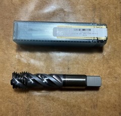 OSG Spiral Flute Tap: 1″-8 Thread Size,