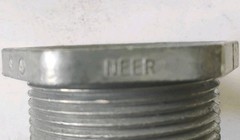 NEER CN-500 1-1/2 inch Malleable Iron Conduit Chase Nipple For Rigid/IMC