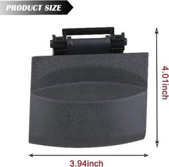 74445 Parking Brake Release Handle (Slate Gray) Compatible with 2006-2010 Ram/20