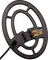 Garrett Ace 250 Metal Detector + Waterproof Coil + Camo Finds Pouch