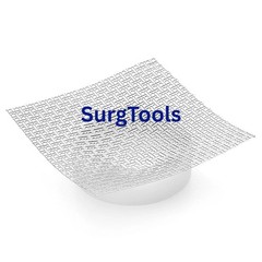 Titanium Cranial Mesh 100x100mm 5pcs w/ 70 Screws Neurosurgery Cranioplasty