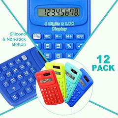 Yunsailing 48 Pcs Pocket Calculator Bulk Small 4 Function Battery Powered Cal…