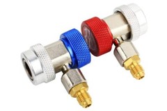 Elitech HVAC Manifold Gauge DMG-3 Refrigerant Pressure Gauge Set 2 Way w/Hoses