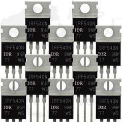 MOSFET – IRF540N 100V 33A – Transistor for Arduino Pi TT
