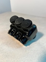 Box of 5; Insulated Multicable Connector; dual entry; 3 port; 250-6 wire range