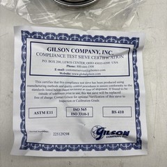 U.S.A STANDARD TEST SIEVE 0.0059” METRIC 150um LAB TEST SIEVE