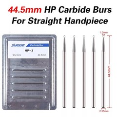 Dental Burs HP 1/2/3/4/8 Round Tungsten Carbide 2.35mm for Straight Handpiece