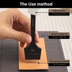 WUTA Removable Leather Hole Punch Lacing Stitching Professional Working Hand …