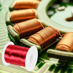 40 AWG Magnet Wire, 8 oz Magnetic Coil Wire, 155C(311F)