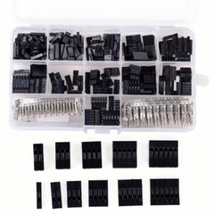 620Pcs Assorted 2.54mm Dupont Wire Cable Jumper Header Connector Kit & M/F Crimp