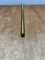 1/2-13 X 12″ Fully Threaded Allthread Rod Grade B7 Steel Yellow Zinc Plated