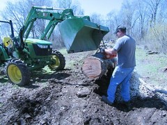 Tractor skidsteer loader 3/8″ bolt on grab bucket hook. **USA CERTIFIED WELDED**