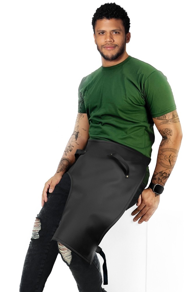 Tattoo Apron – Vegan Leather, Wipeable – Quick-Release Straps – Tattoo Artist