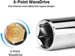 Deep Socket 1/4inch Drive 6point Metric 4.5 Mm