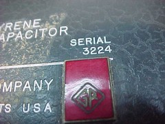 General Radio 1419-A 3-Dial Polystyrene Decade Capacitor (Untested)
