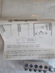 NEW NOS Westinghouse GB4NMP Ground Bar Kit EA