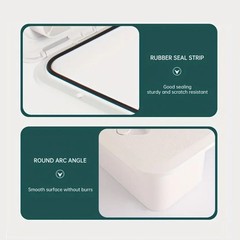 ABS Marine Storage Box with Deck Cover Hatch Lid for Organized Fishing Storage