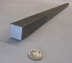 Square 4140/4142 Alloy Steel Annealed Bars, 1.0″ x 1.0″ Wide x 36″ Length