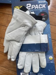Lot 5 x 2-PACK Mechanix Wear Dura-Hide Insulated Gray Winter Gloves MEDIUM NEW