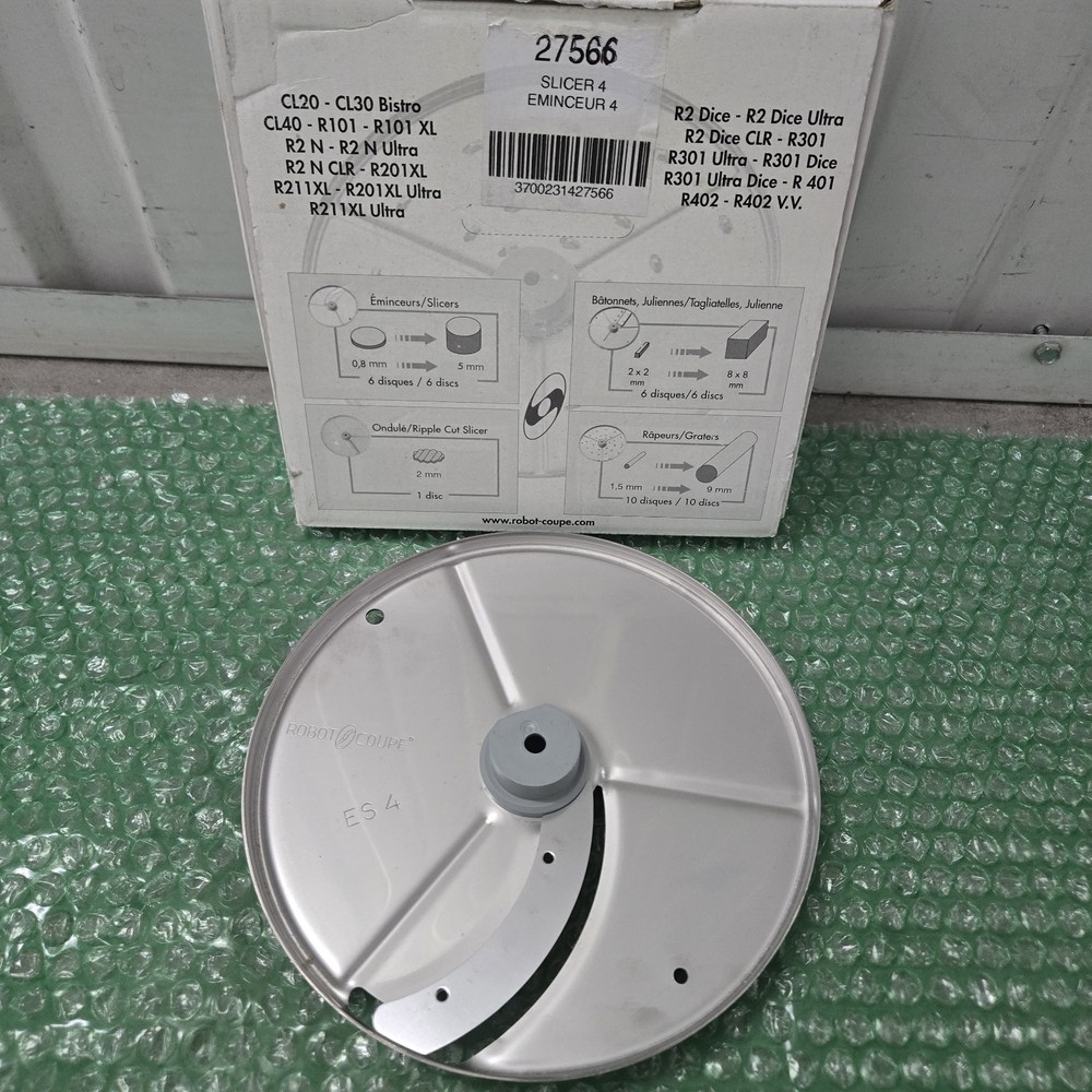Robot Coupe 27566 5/32″ (4 mm) Slicing Disc Slicer 4 – 15 Compatible 1381 3E