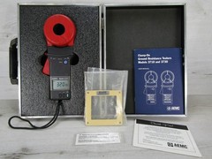 AEMC Clamp-On Ground Resistance Tester 3710 Auto-Ranging Hold Function Clamp