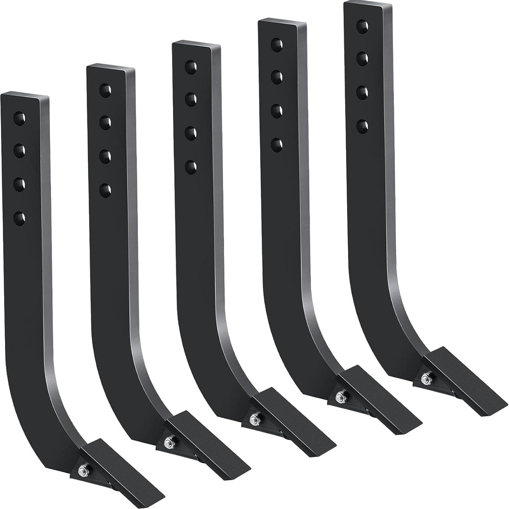 5 PCS Box Blade Shank 4 Holes for Tractor 18″ Ripper Shanks Scarifier Tooth