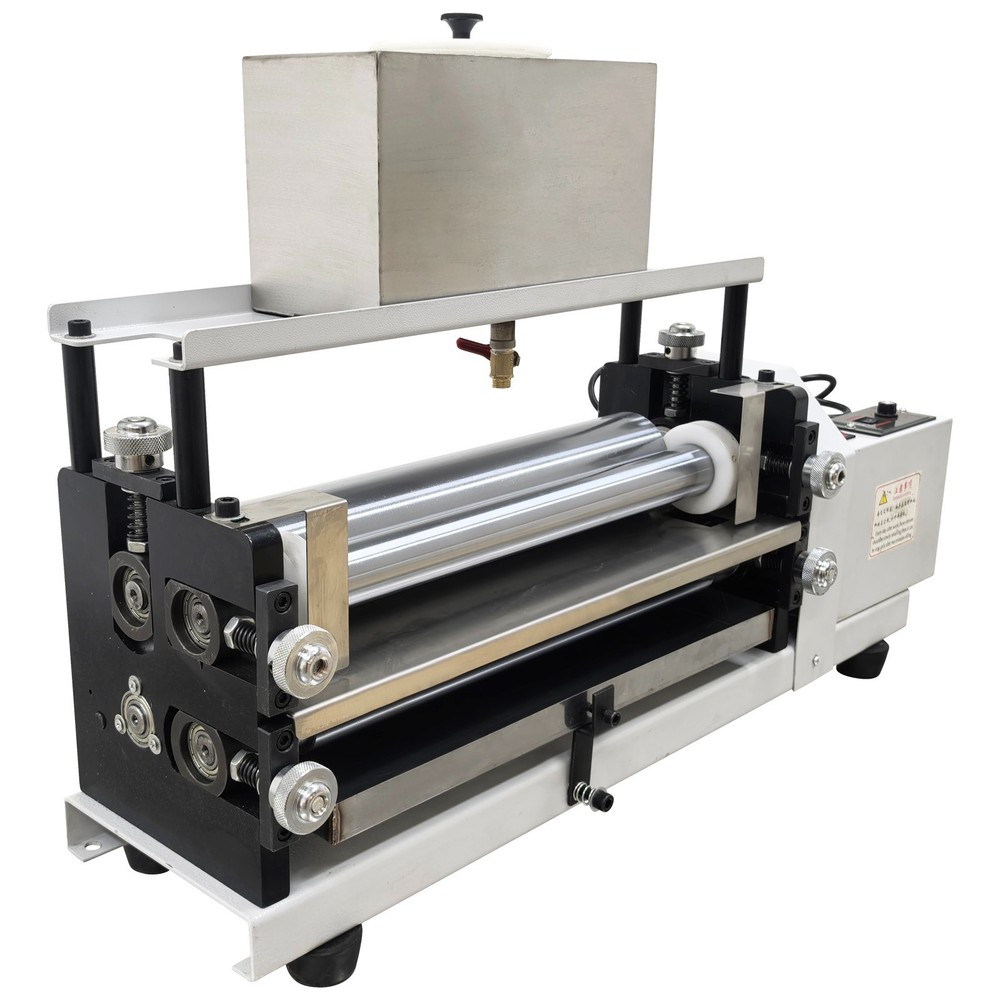 110VAutomatic Double-sided Gluing Machine Glue Coating Machine for Paper Leather