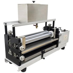 110VAutomatic Double-sided Gluing Machine Glue Coating Machine for Paper Leather